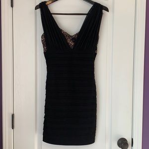 Black formal dress
